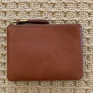 Madewell The Leather Pocket Pouch Wallet
